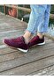 Women's Lace-Up Colorful Sole Sneaker Walking Shoes - 5