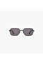 Nefoud 55 MM Grey Geometric Sunglasses | sm40107-30s-000423-0107-55 - 3
