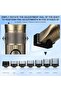 Men's Beard Trimmer Professional Cordless Hair Clipper Barber Clipper Shaver Detail Trimmer - 4