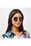 47MM Grey Geometric Sunglasses 30S-000414-0107 - 5