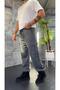 Three Thread Raised Stopper Leg Sweatpants - 2