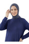 بلوزة قطنية ممشطة-9847 - 3