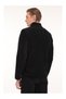 Chad 7Sn163 4Pr Black Zippered Casual Fleece Coat Sports Jacket - 2