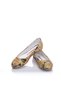 New Year Themed Printed Colorful Women's Ballerinas