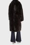 Vanna Regular Fit Double-Breasted Collar Long Faux Fur Coat W5Bl95Wj110 Coat W5Bl95 Wj110 G1H3 - 2