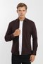 Knitted Long Sleeve Button down Men's Shirt - 2