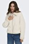 Women's / Girls' Beige Jacket Model Code: (15348995) Onlingston Cord Bond Jacket Cc Otw - 7