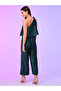 One Shoulder Tie-Up Detail Jumpsuit - 3