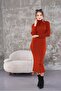 Corded Knitwear Dress - 2