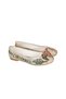 New Year Themed Printed Colorful Women's Ballerinas - 5