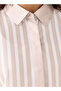 Relaxed Fit Shirt with Stripes and Contrast Collar - 4