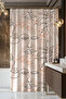 Bathroom Curtain, Linear Women Pattern Shower Curtain, Bathtub Curtain, with Ring Gift 175X200Cm Bp-63