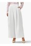 Flared Pants with Pleated Design