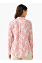 Regular Fit Viscose Shirt with Floral Print - 3