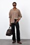 Mink Knitted Sweater Men's Cardigan