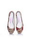 New Year Themed Printed Colorful Women's Ballerinas - 2