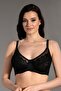 Women's Shaping / Sculpting Underwire Lace Black Bra C2T0N3253