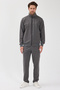 Compact Cotton Comfort Fit Men's Judge Collar Tracksuit Set Dawrazz-3027 - 3