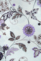 Duck Floral Throw Pillow Cover Beige Lilac V1 40X40 - 2