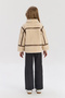 Girl Ecru Coat - 5