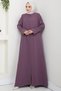 Secret Plated Flower Stone Ferace Dusty Rose Hm2859 - 2