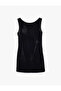 Sleeveless Bow A-Line V-Neck Velvet Mini Evening Dress - 3