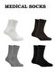 Women's Elasticless Medical Socks Lambswool Towel 4-Piece Pack - 2