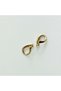 Cercei argint Flow Drop Hoops Midi - 2