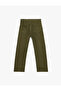 Women's Clothing Trousers Khaki - 5