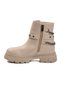 Beige Fleece-Lined Non-Slip Girls' Boots Dante F - 2