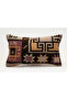 Vintage Throw Pillow Cover Made from Handmade Rug, Wool, 30X50 cm