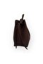 Suede Ruched Detail Puppy Bag Hand and Shoulder Bag - 5