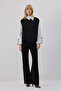 Asymmetric Cut Tricot Sweater - 4