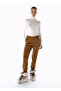 Merino Wool Knitwear Sports Pants Camel