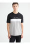Esvab • Modern & Distinctive Zero Roba Collar Color Block Combed Cotton Men's T-Shirt - 3