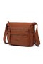 Barcelona Small Size Multi-Pocket Long Crossbody Strap Sports and Casual Women's Shoulder Bag Brown - 2