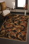 Mosso Blue Purple Tones Ethnic Flowers Pattern Woven Base Vintage Decorative Carpet Mosso1916 - 2