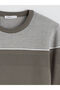 Özmarka New Season Crew Neck Color Block Men's Knitwear Sweater - 6