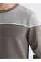 Özmarka New Season Crew Neck Color Block Men's Knitwear Sweater - 3
