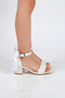Shimmery and Bow-Knot Girls' Heeled Shoes, Evening Shoes, New Season, Sparkly - 2