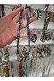 Lapis Lazuli Natural Stone Necklace – 6 mm Sphere Cut, 40 cm Adjustable (up to 60 cm) - 5