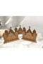 5 Pieces Mosque Model Wooden Painting Religious Activity School Course Activity Set - 5