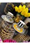 Esterhomedecor 2 Personality Pedestal Porcelain Coffee Cup - 4