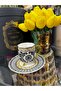 Esterhomedecor 2 Personality Pedestal Porcelain Coffee Cup - 6