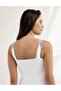 Mb1008, Pack of 6 Women's Stretch Fabric Lace Tank Tops 95% Cotton 5% Elastane - 2