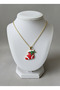 Steel Christmas Stocking Figured Pendant - 6