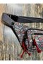 Retro Patterned Bohemian Ethnic Authentic Shoulder and Waist Bag for Daily Travel Use - 2