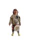 Karagöz Hacivat Printed, Real Leather, Toy Children's Drum (1-5 Years) (Blue) - 3