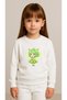 Children's Suit Sweatshirt Green Fairy Ba Printed Iz Boys' Crew Neck3 4-5-6-7-8-9-10-11-12Years