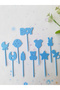 Blue Welcome Baby Toothpick - Baby Boy Baby Shower Cupcake Toothpick Gender Reveal Party Cake Decoration - 9